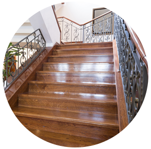 Rampe d'escalier